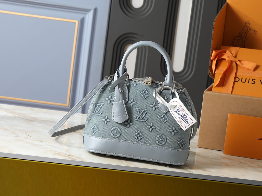 146PE98B Popular denim materials bag