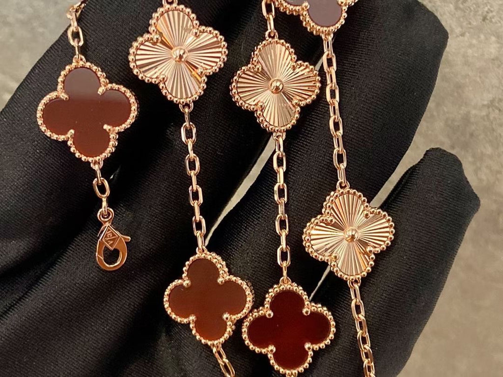 5XVA190K  Popular  6 flowers bracelets+2 flowers earrings
