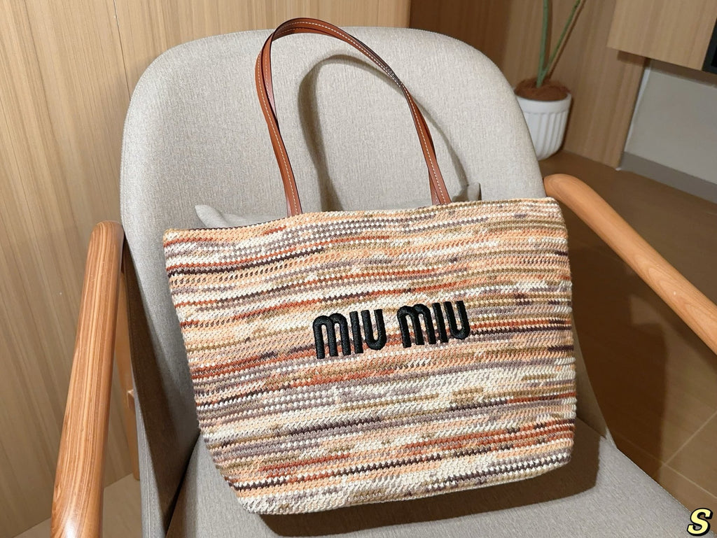 146PA131B Popular woven  bags