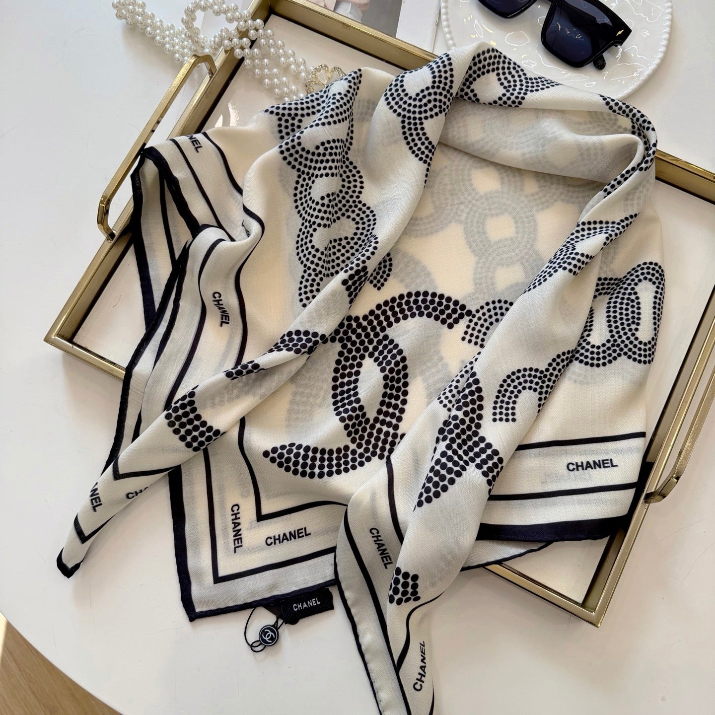 136NC32W Popular Silk Scarve