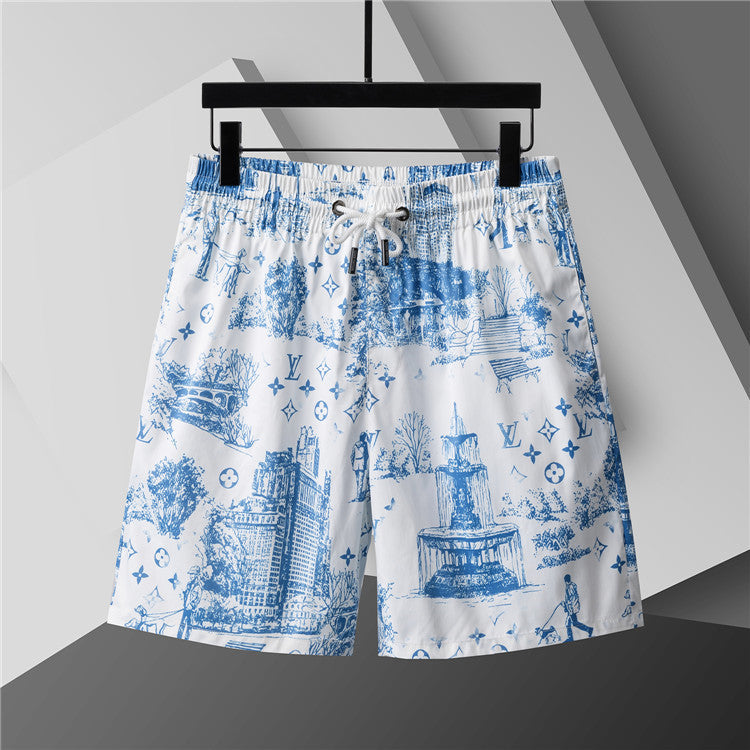 135WE107U  Popular shirt and shorts set