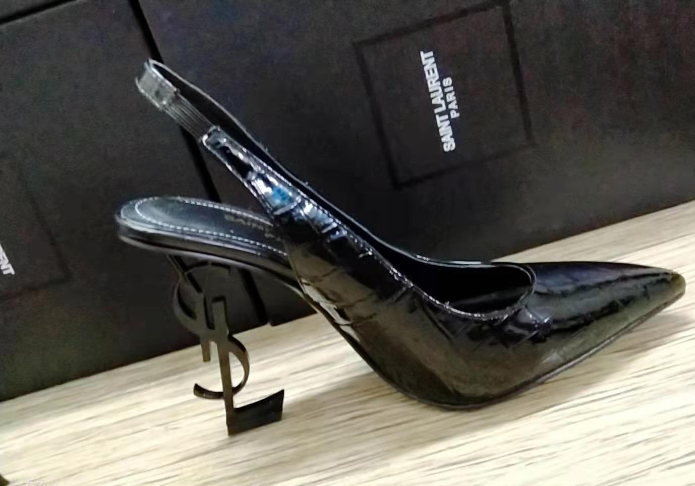 2XSL157Z Popular leather high heels(10.5cm)