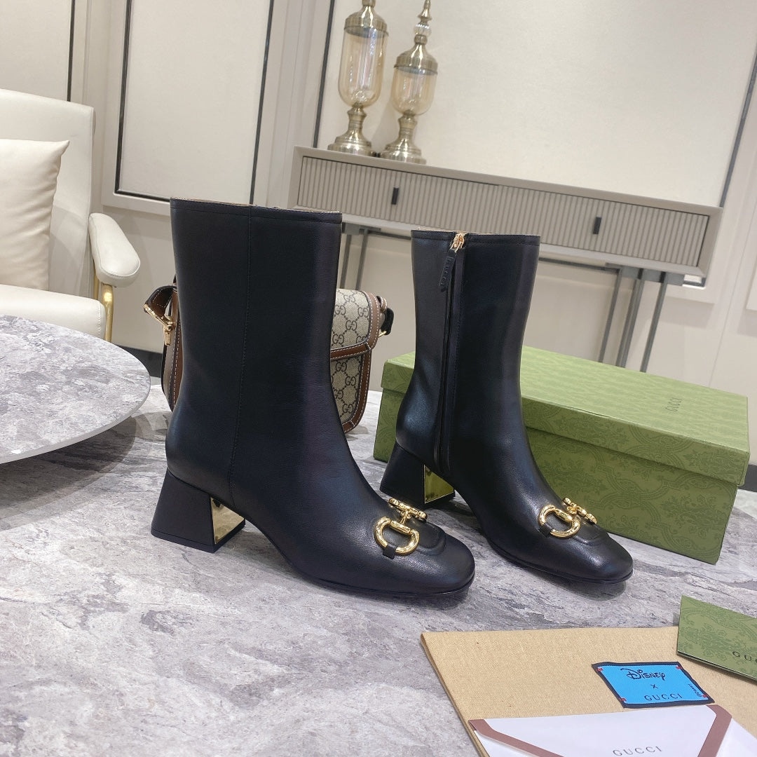 295QB157Z  Popular high-quality leather Boots
