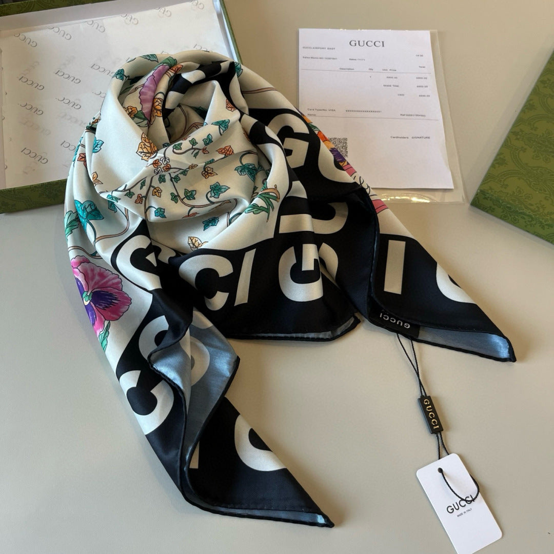 136NB25W Popular Silk Scarve