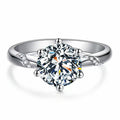 P5ZA5J Popular Moissanite Jewelry Wedding Diamond Ring