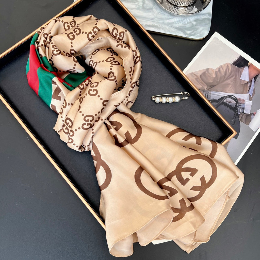 155NB68W Popular Silk Scarve