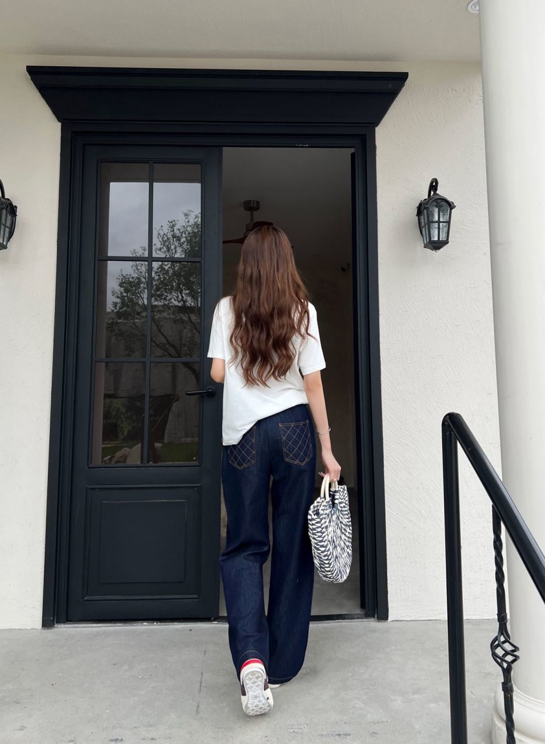 256XC34U Popular Pants fashion jeans