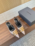 255QJ45Z Popular  leather High heels
