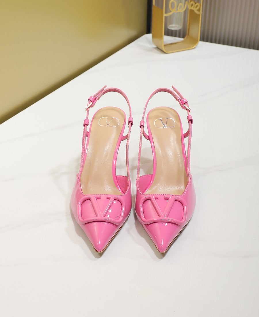 245RVL21Z Popular leather  High heels
