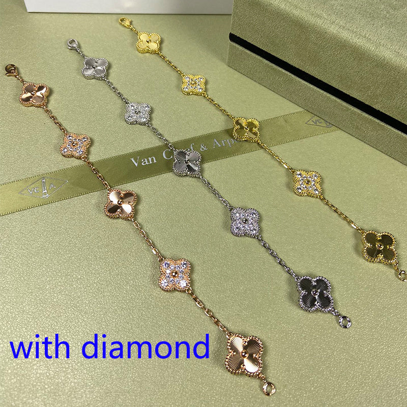 5XVA181K  Popular bracelets  5 flowers normal size1.5cm flower