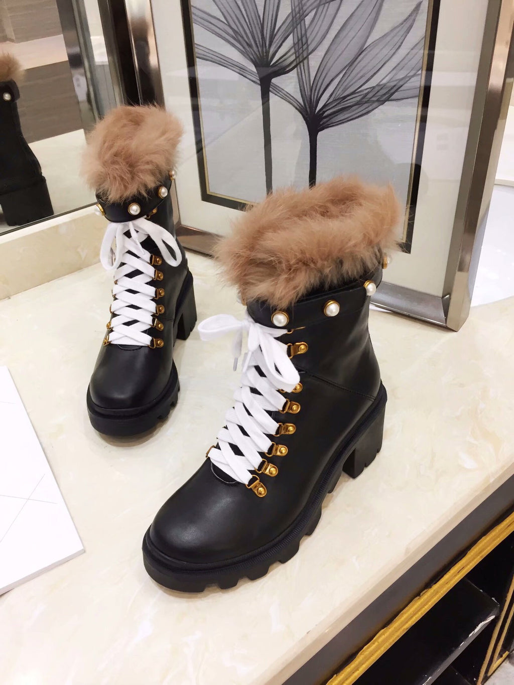 2XB203Z Popular leather boot (top layer leather lining)