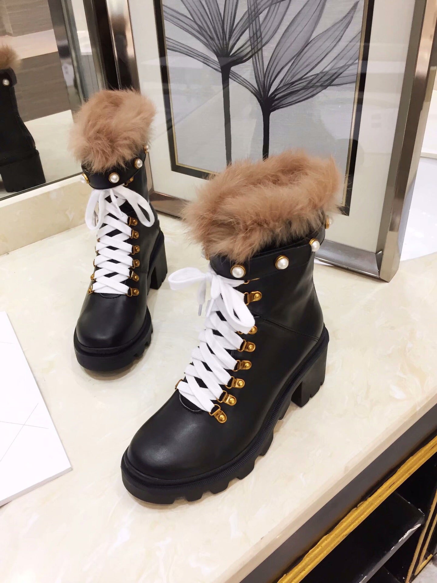 2XB203Z Popular leather boot (top layer leather lining)