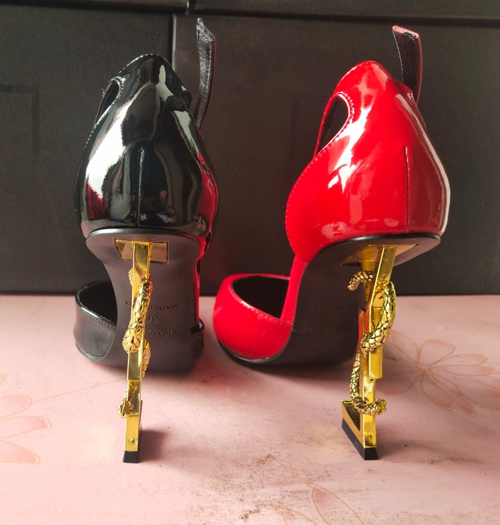 2XSL158Z Popular leather high heels（patent leather）