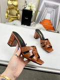 285ZSL35Z  Popular leather High heels(Heel height 6.5CM)