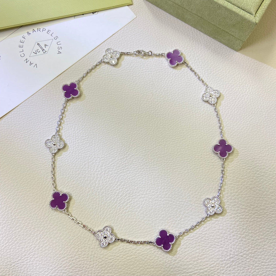 55QVA265X Popular 10 flowers Necklaces
