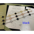 5XVA179K  Popular bracelets 5 flowers normal size1.5cm flower