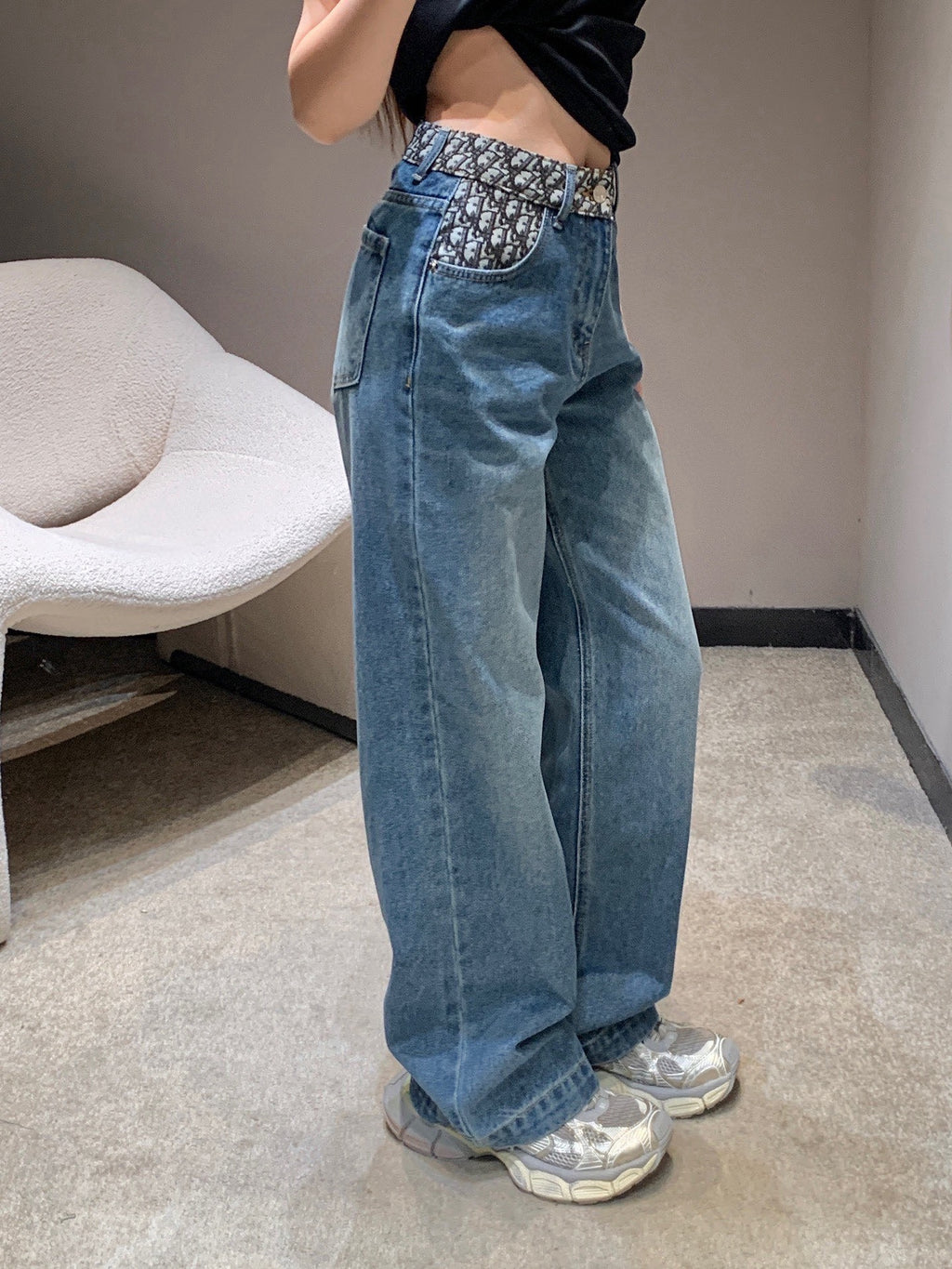 256XD57U Popular Pants fashion jeans