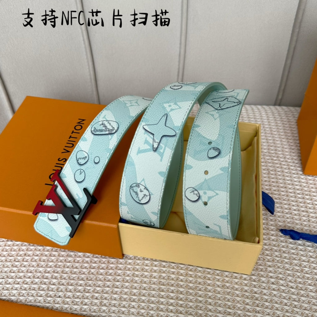 14E139P Popular High quality leather belt With full package
