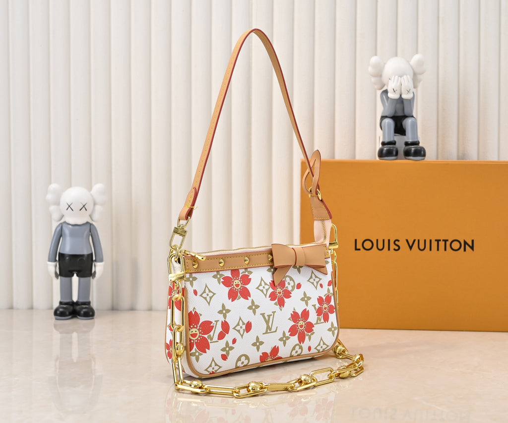 146PE43B Popular leather bag