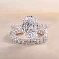 P5QA42J  Popular Moissanite Jewelry Wedding Diamond Ring