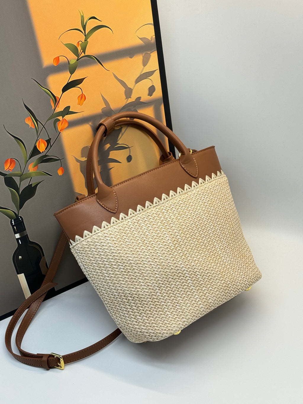 B1N46P11 Popular woven bag