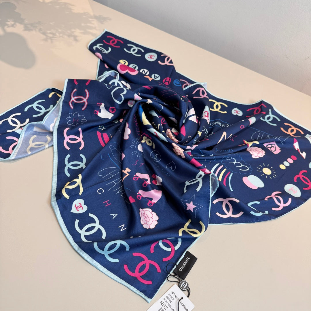 136NC11W Popular Silk Scarve
