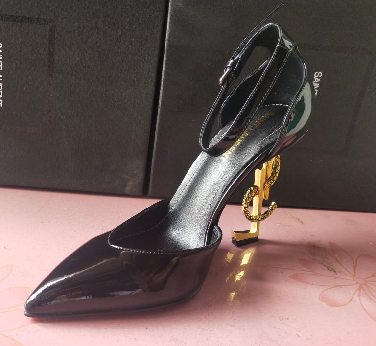 2XSL158Z Popular leather high heels（patent leather）