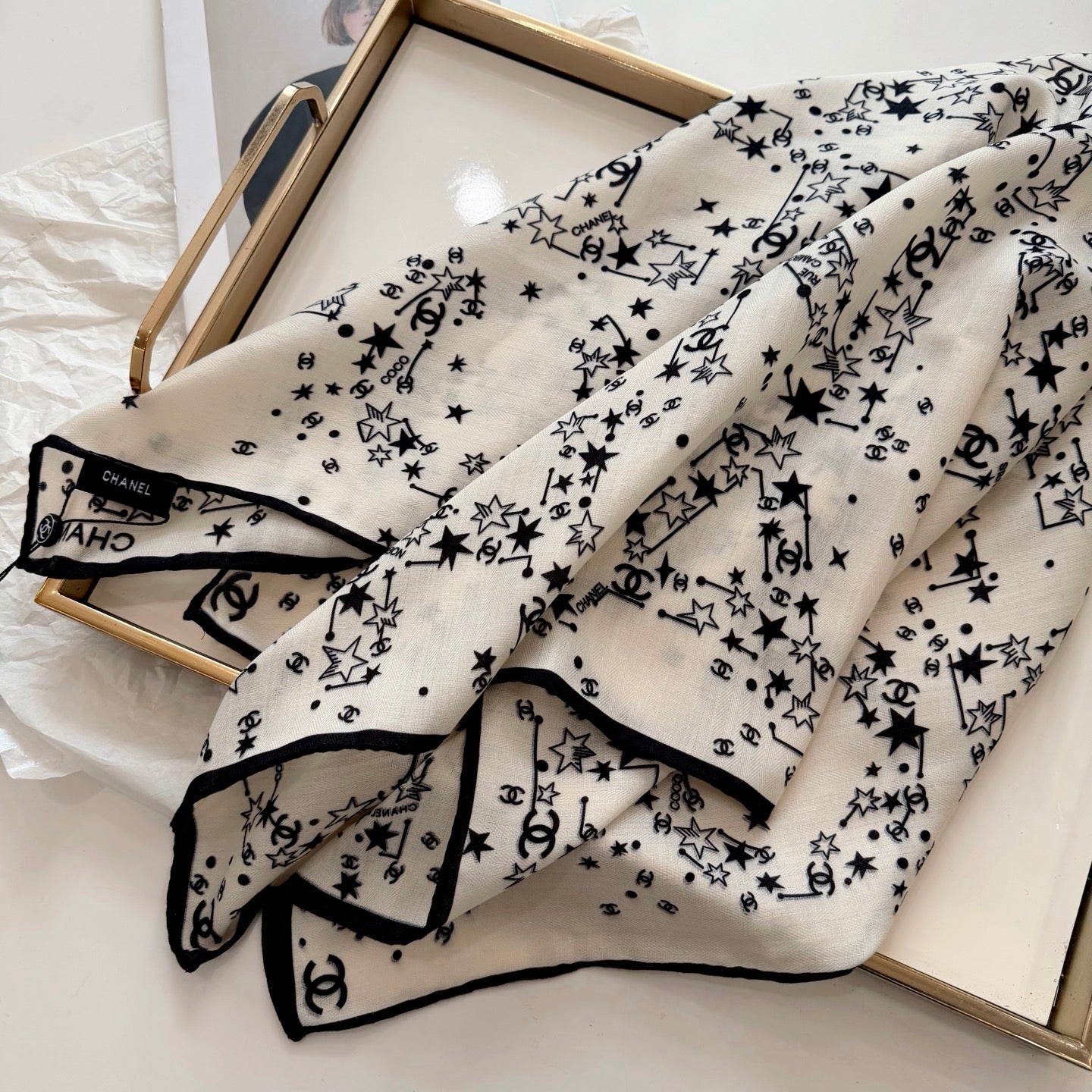 136NC33W Popular Silk Scarve