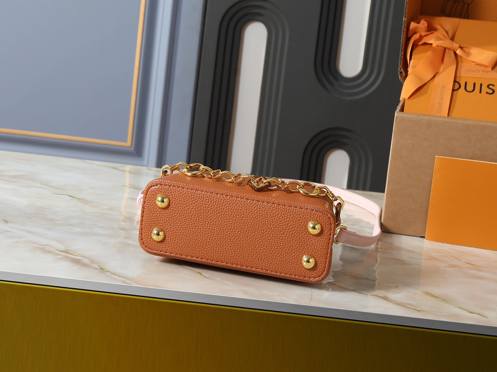 146PE46B Popular leather bag