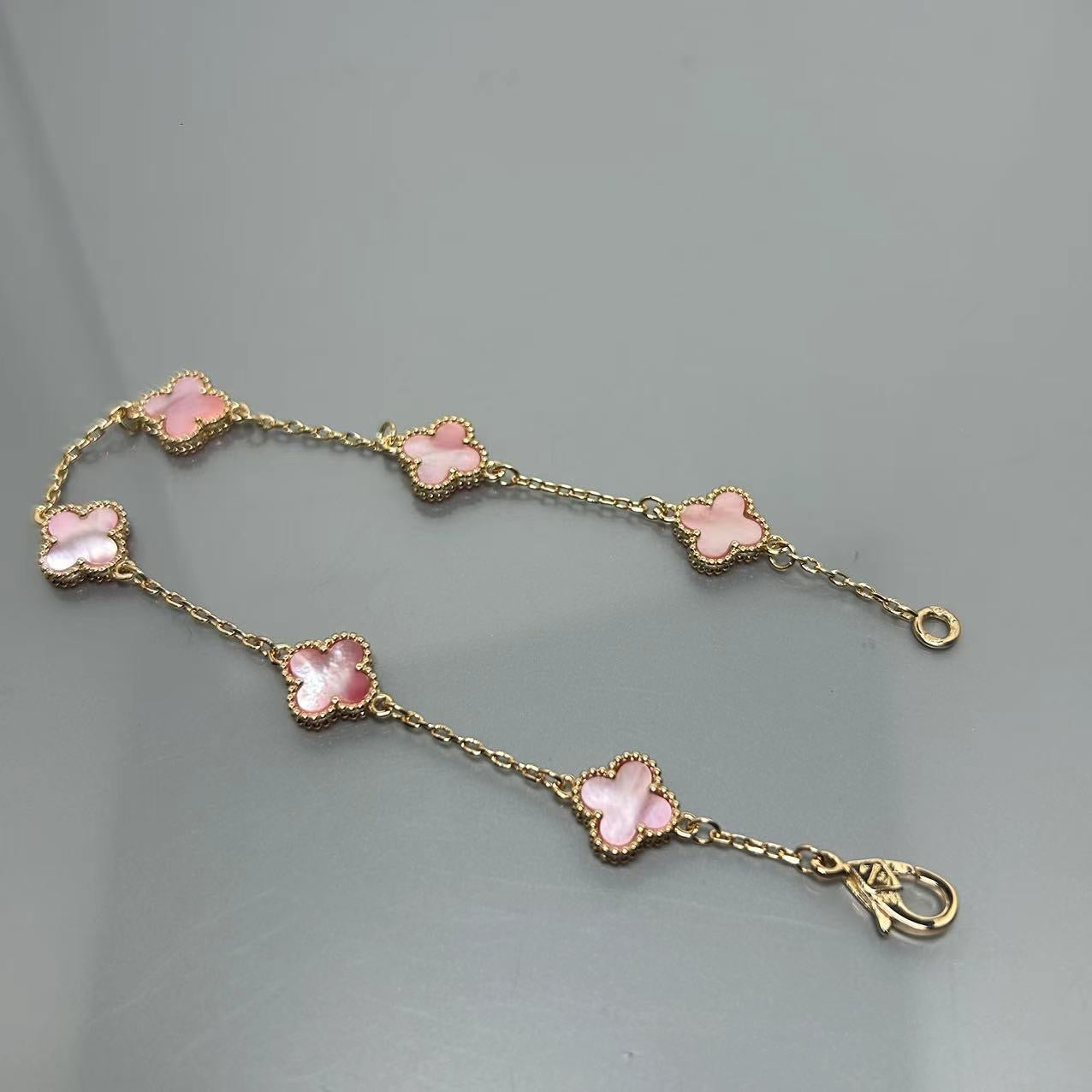 5XVA183K  Popular bracelets 6 flowers mini size 0.9cm flower