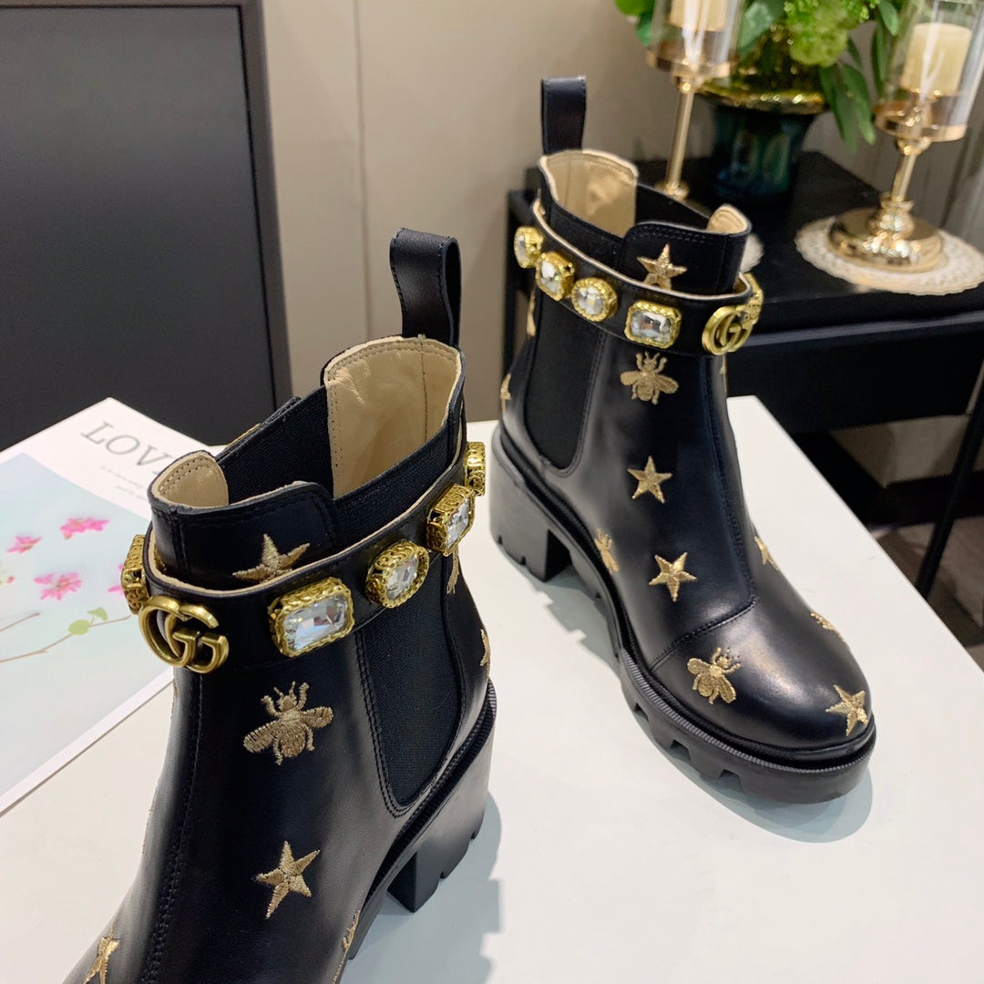 2XB199Z Popular leather boot (top layer leather lining)