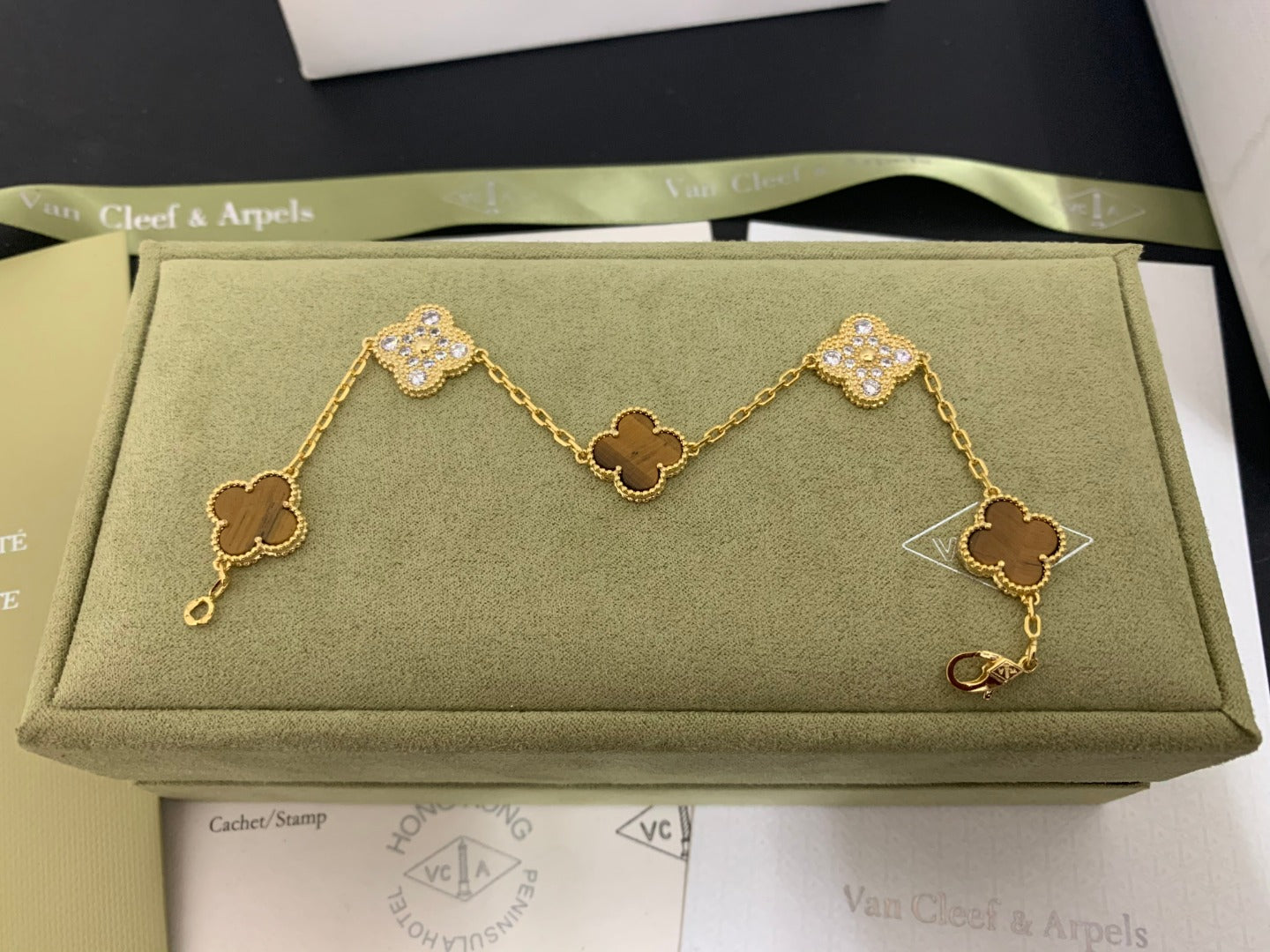 5XVA179K  Popular bracelets 5 flowers normal size1.5cm flower