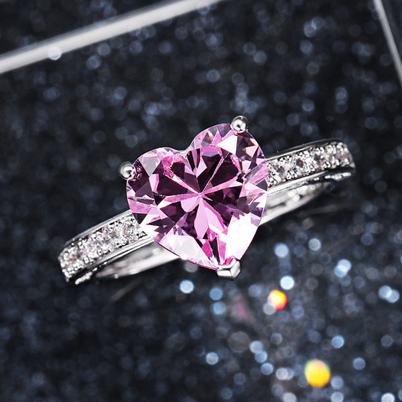 P5QA11J  Popular Moissanite Jewelry Wedding Diamond Ring