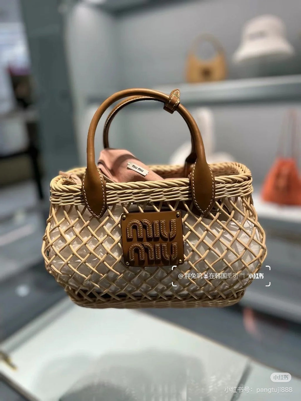 175RA2B Popular  woven handbag