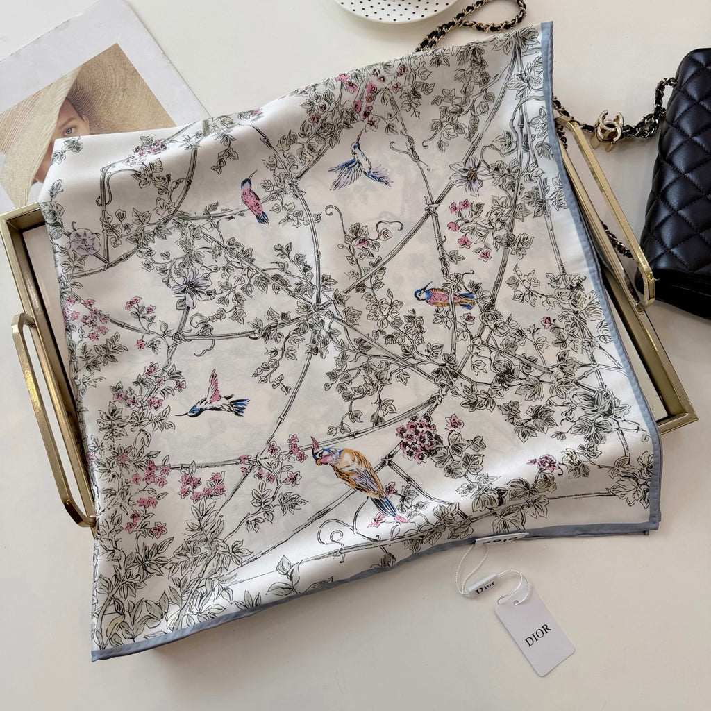 136ND19W Popular Silk Scarve