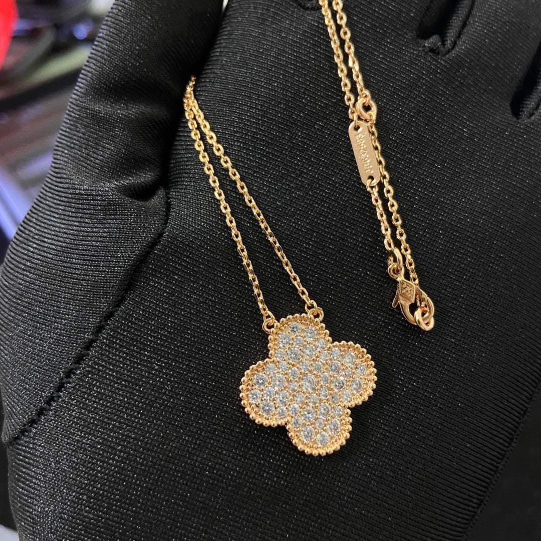 55QVA279X Popular  Big flower  Necklaces
