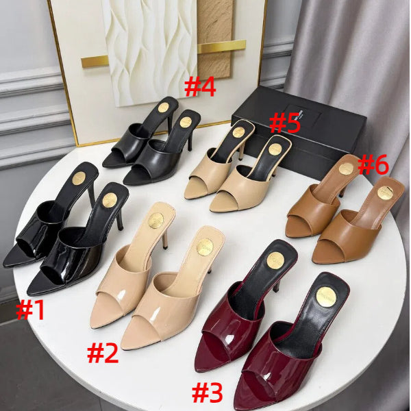 236PSL6Z Popular high-quality leather Shoes(heel-height 9cm)