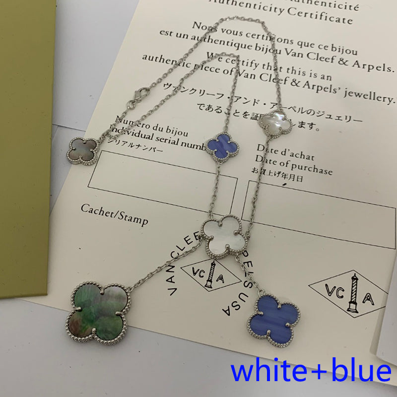 5XVA182K Popular 6 flowers necklaces