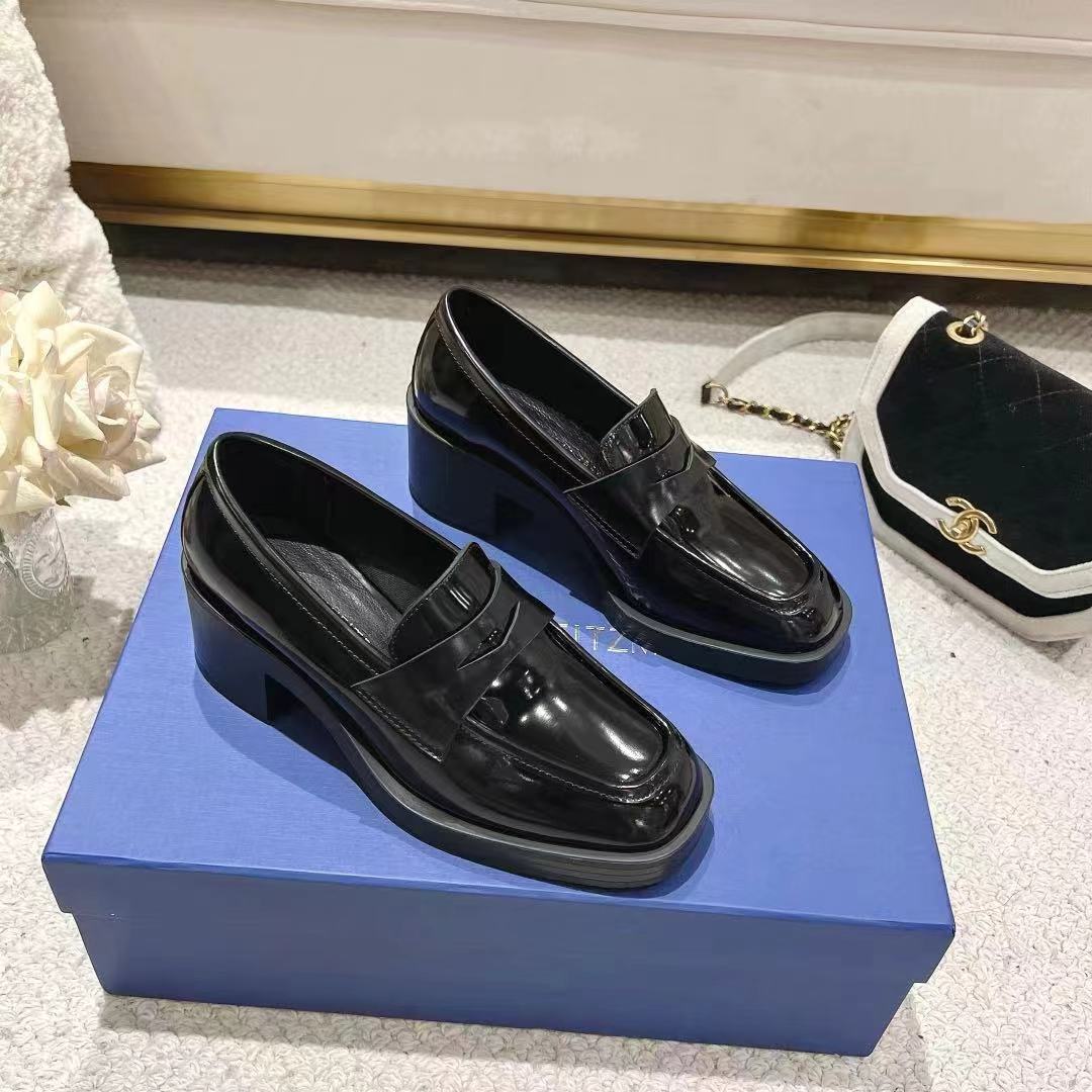 236PA31Z Popular high-quality leather Shoes（heel-height 5cm）