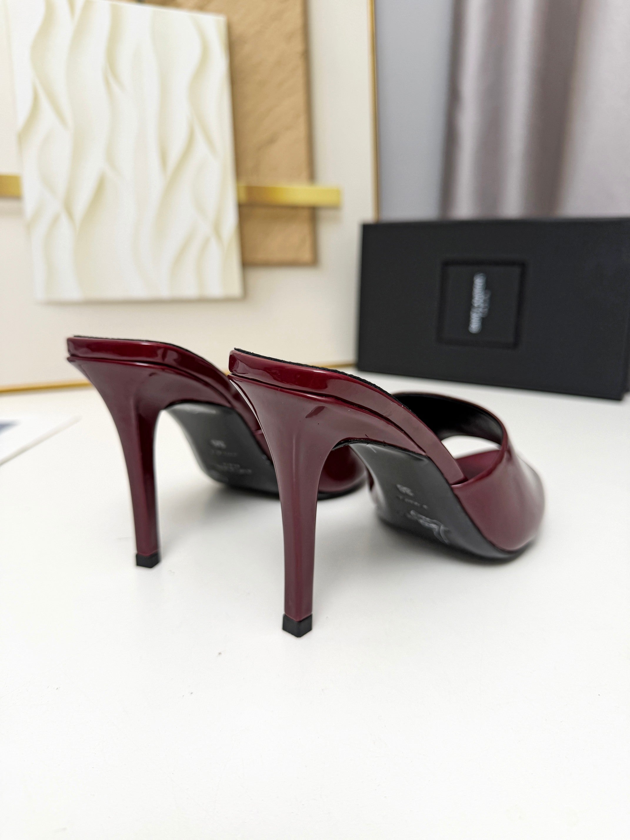 236PSL6Z Popular high-quality leather Shoes(heel-height 9cm)