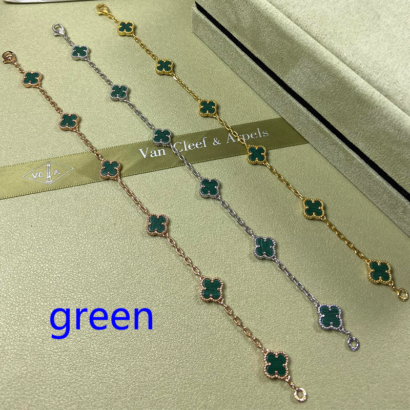 5XVA183K  Popular bracelets 6 flowers mini size 0.9cm flower