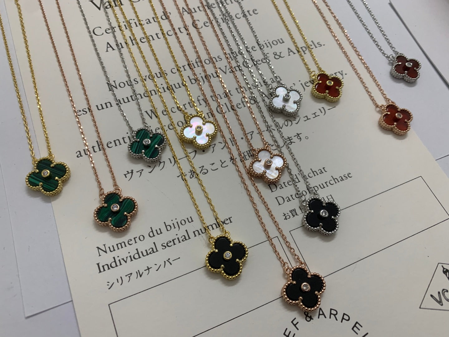 5XVA185X Popular  1 flower necklace