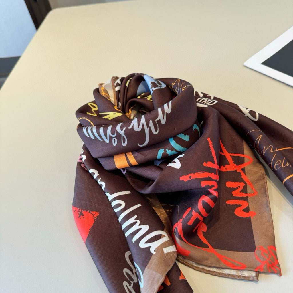 136NC13W Popular Silk Scarve