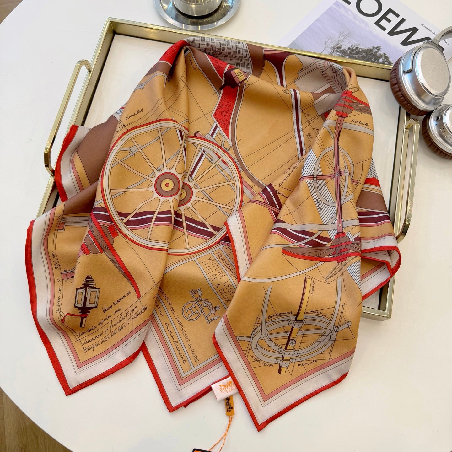 136NH5W Popular Silk Scarve