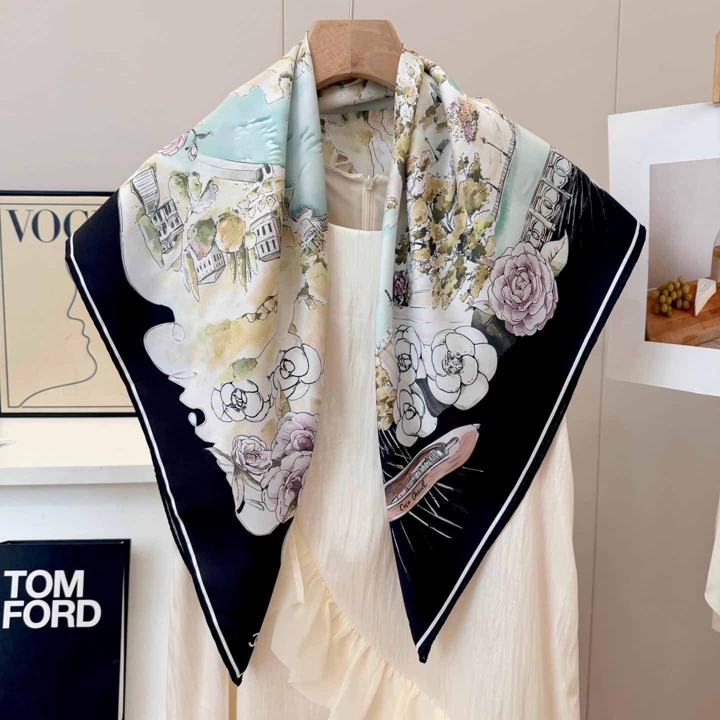 136NC15W Popular Silk Scarve