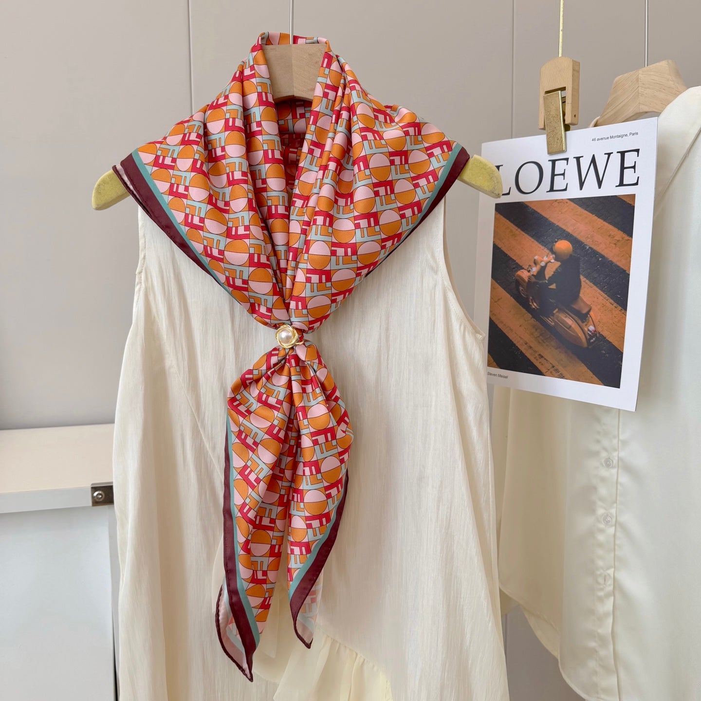136NF10W Popular Silk Scarve