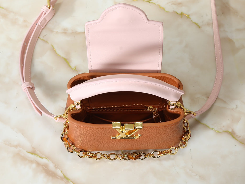 146PE46B Popular leather bag