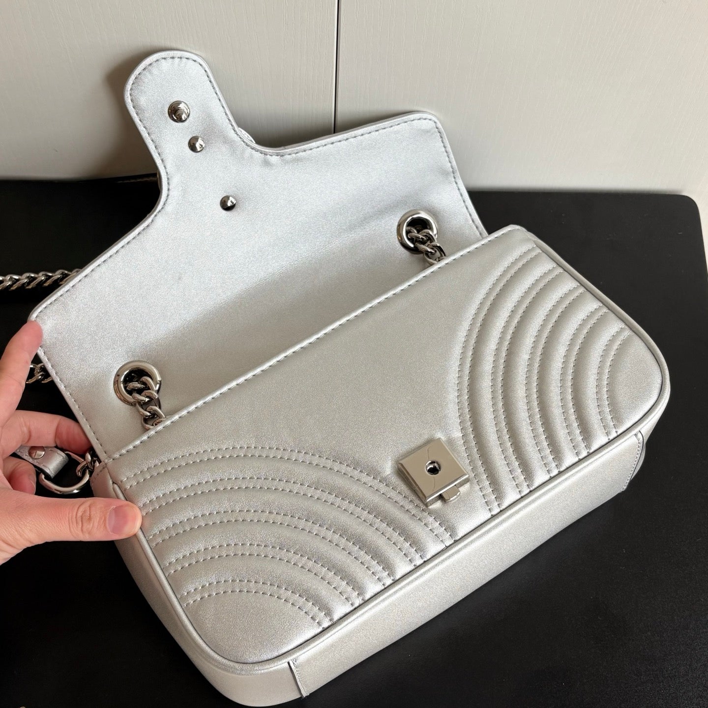 136PB67B Popular leather bag