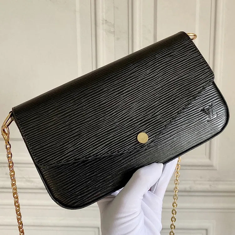 AE058B Popular  leather bag 