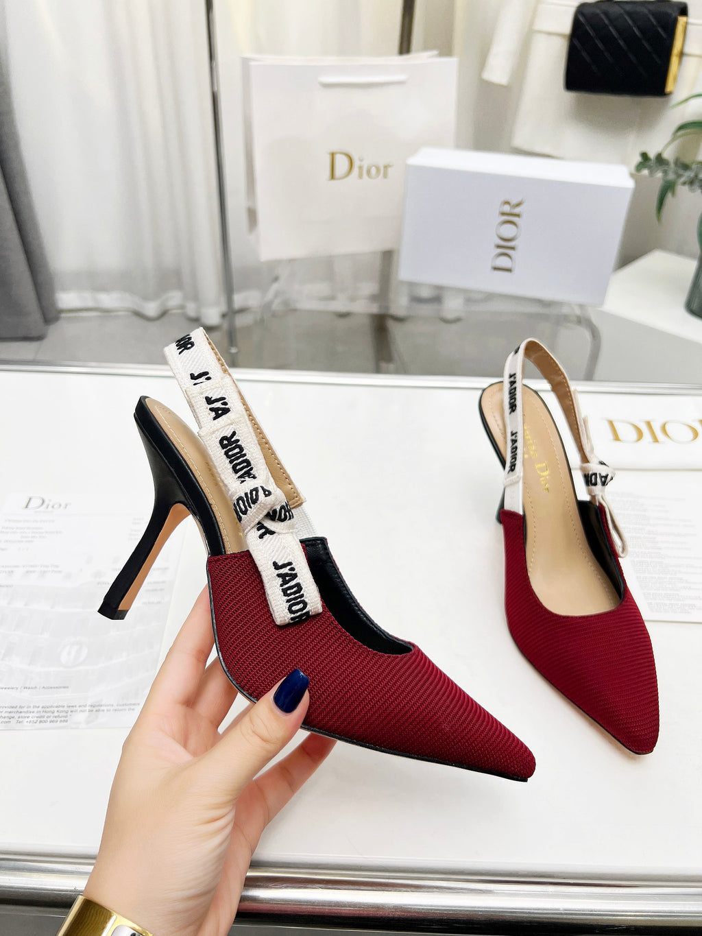 255QD44Z Popular leather High heels